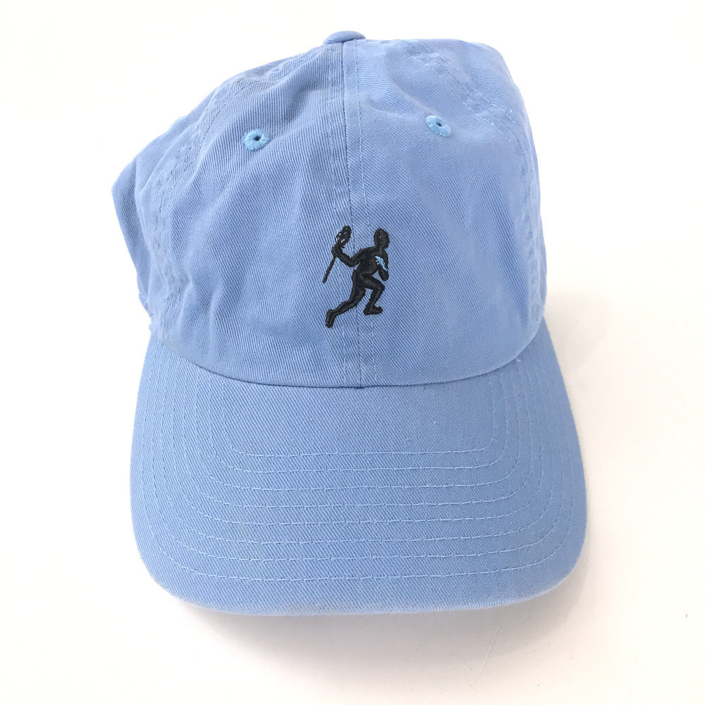 Pride Honor Respect Lacrosse hat cap light blue cotton